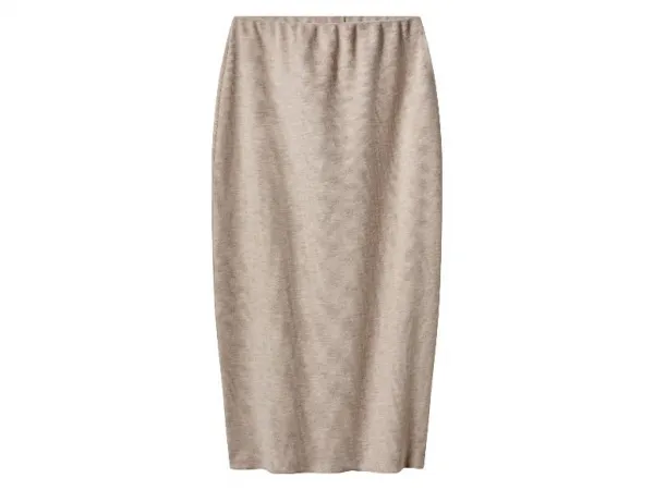 esmara® Dámska pletená sukňa (béžová, XS (32/34))