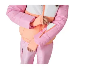 Crivit Dievčenská lyžiarska bunda (ružová, 122/128)