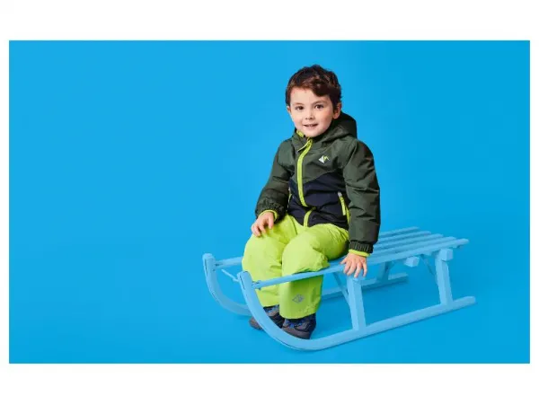 lupilu® Chlapčenská zimná bunda (zelená/navy/limetková, 86/92)