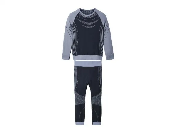 lupilu® Dievčenská bezšvová funkčná spodná bielizeň, 2-dielna (navy modrá, 110/116)