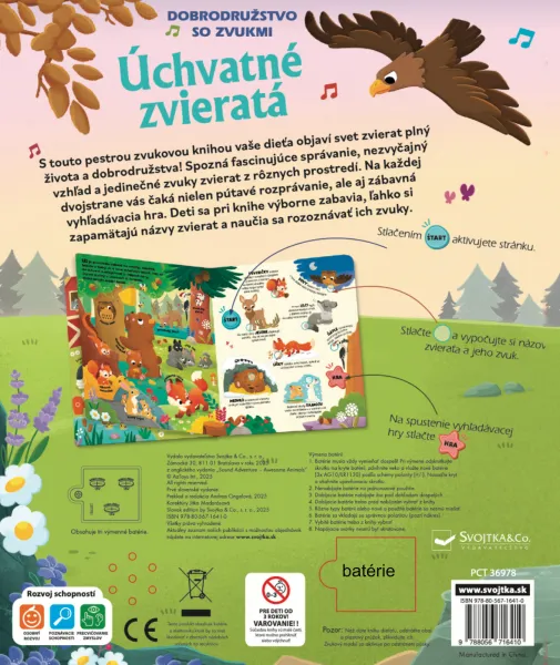 Úchvatné zvieratá Dobrodružstvo so zvukmi