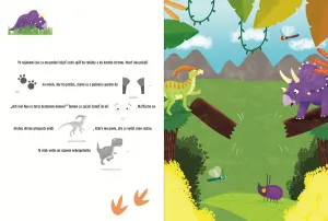 Dinosaury Obrázkové čítanie so samolepkami