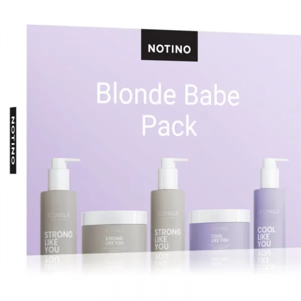 Beauty Discovery Box Notino Blonde Babe Pack (ICONIQUE Professional) sada pre ženy