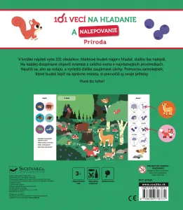 101 vecí na hľadanie a nalepovanie Príroda