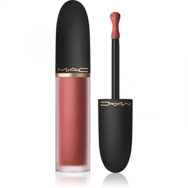 MAC Cosmetics Powder Kiss Lip + Cheek Mousse multifunkčné líčidlo na pery a tvár odtieň Velvet Teddy 5 ml