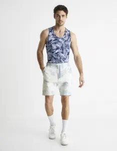 Celio Patterned Tank Top Bevild - Men's