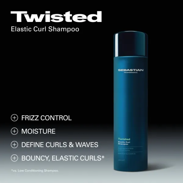 Sebastian Professional Twisted šampón pre kučeravé a vlnité vlasy 250 ml