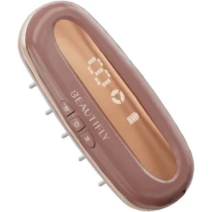 Beautifly LaserBoost Pro masážny prístroj na stimuláciu rastu vlasov s LED podsvietením Rose Gold 1 ks