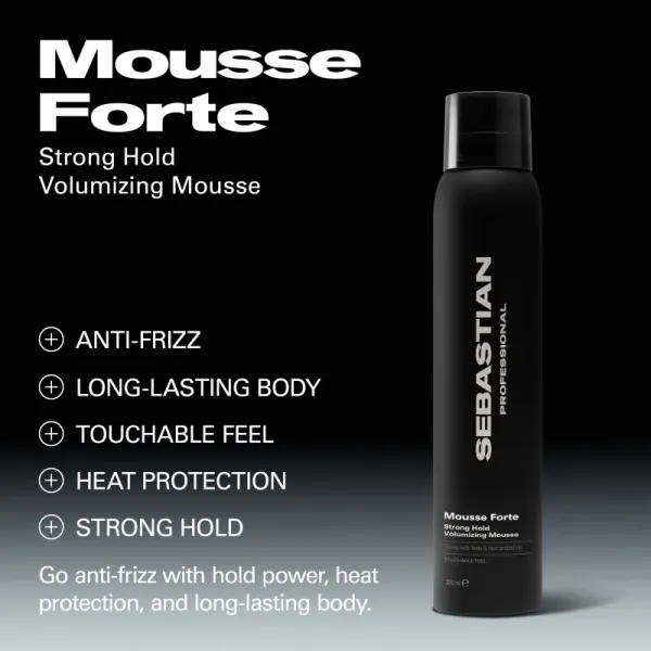 Sebastian Professional Mousse Forte penové tužidlo 200 ml