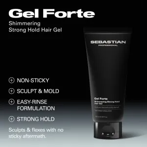Sebastian Professional Gel Forte gél na vlasy silné spevnenie 200 ml