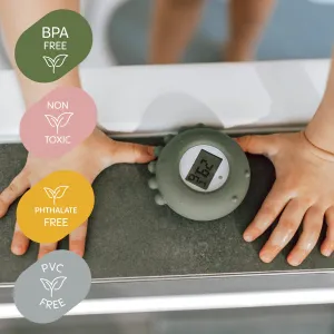 Zopa silikónový digitálny teplomer 2v1 Dove Grey