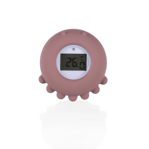 Zopa silikónový digitálny teplomer 2v1 Old Pink