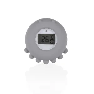 Zopa silikónový digitálny teplomer 2v1 Dove Grey