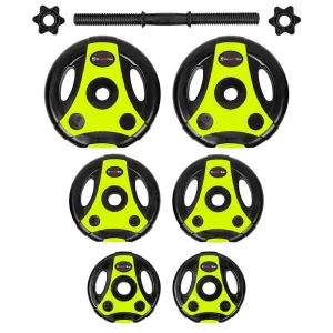 inSPORTline 3-18 kg černo-zelený