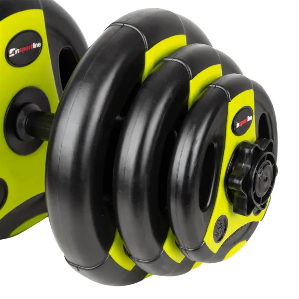 inSPORTline 3-18 kg černo-zelený