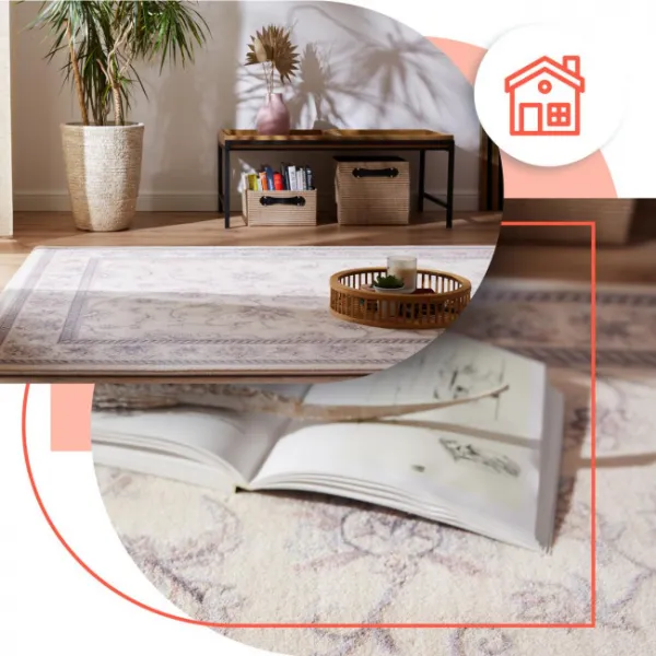 Koberec Agnella Isfahan Farum Alabaster