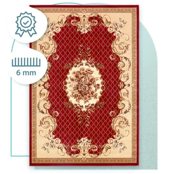 Koberec Agnella Optimal Gadus Bordo