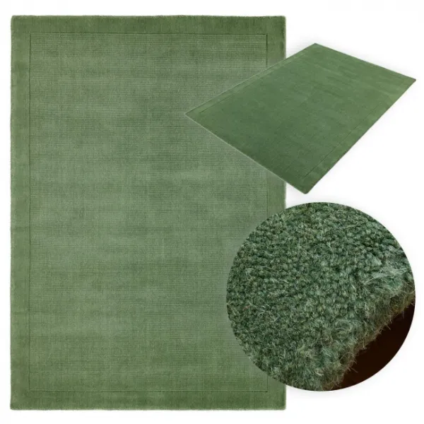 Koberec York Handloom Forest Green