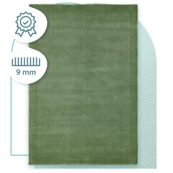 Koberec York Handloom Forest Green