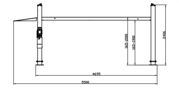 Retter Parkovací zdvihák 4000kg
