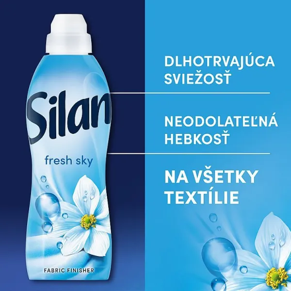 Silan Fresh Sky koncentrovaný avivážny prostriedok 130 praní 2860 ml