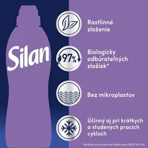 Silan Spring Lavender koncentrovaný avivážny prostriedok 64 praní 1408 ml