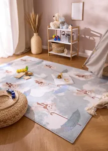 Detský koberec FD SENSI Teddies mätový