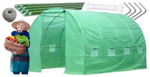 JAKS Záhradný fóliovník 19 mm  2,5 x 5 m s UV filtrom Počet vchodov: 2 - vchodový
