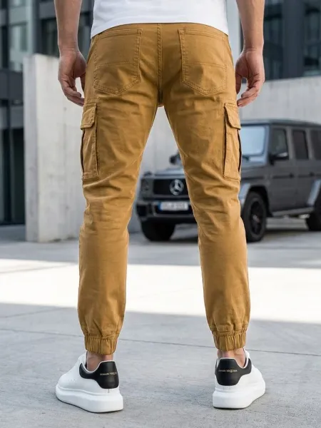 Trendy pánske kapsáče - béžové