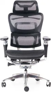 SEGO Ergonomická kancelárska stolička SESION čierna