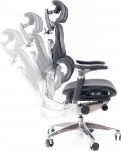 SEGO Ergonomická kancelárska stolička SESION čierna