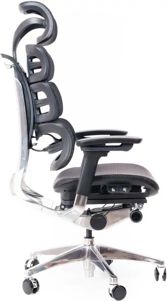 SEGO Ergonomická kancelárska stolička TRINITY čierna, sedenie 8+ hodín denne
