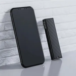 Orico M2PV-C3 externý box pre M.2 NVMe SSD USB-C, čierny