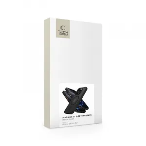 Tech-Protect Magmat XT 3-Set MagSafe kryt na iPhone 16 Pro Max, čierny