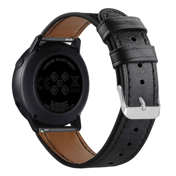 BStrap Leather Italy remienok na Xiaomi Amazfit GTR Mini, black
