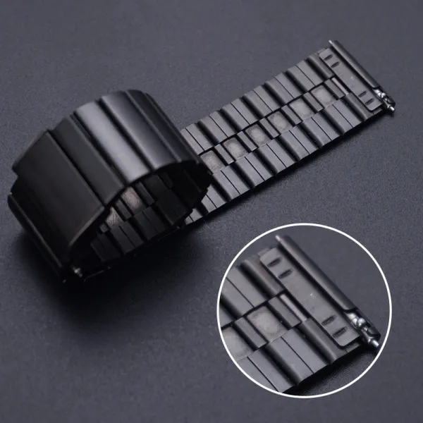 BStrap Steel remienok na Garmin Vivoactive 5, black