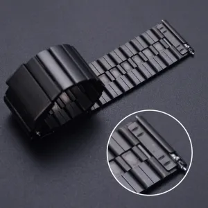 BStrap Steel remienok na Garmin Vivoactive 5, black