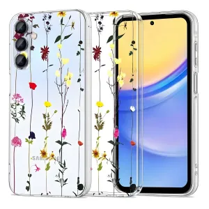 Puzdro pre Samsung Galaxy A55 5G - Farebné kvety H36820