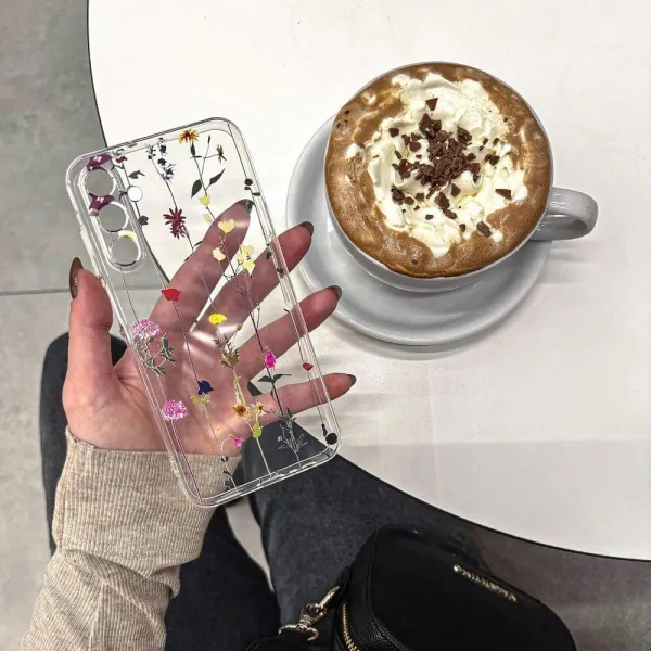 Puzdro pre Samsung Galaxy A55 5G - Farebné kvety H36820