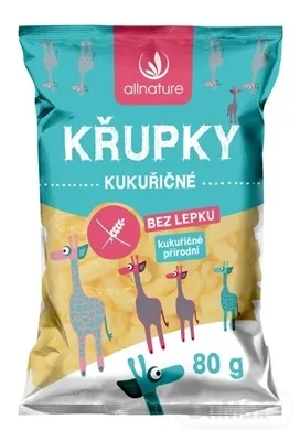 Allnature Kukuričné Chrumky 80g