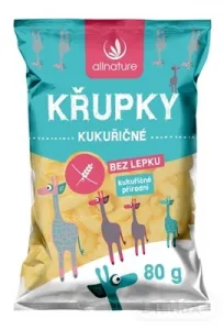 Allnature Kukuričné Chrumky 80g