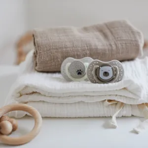 LOVI Cumlík silikónový dynamický 0-6m Buddy Bear