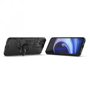 MG Ring Armor plastový kryt na OnePlus Ace, čierny