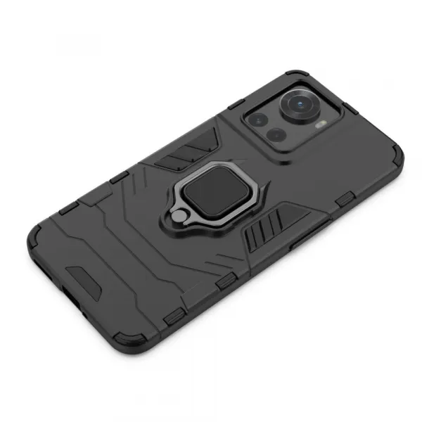 MG Ring Armor plastový kryt na OnePlus Ace, čierny