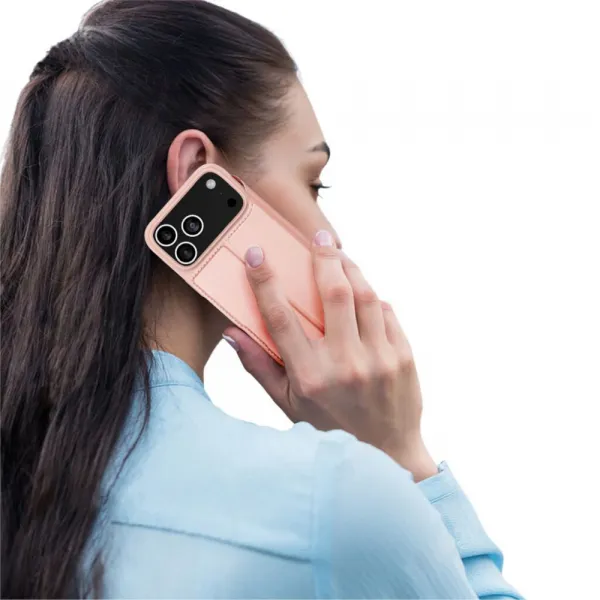 Dux Ducis Skin Puzdro pre iPhone 17 Pro Max, Ružové