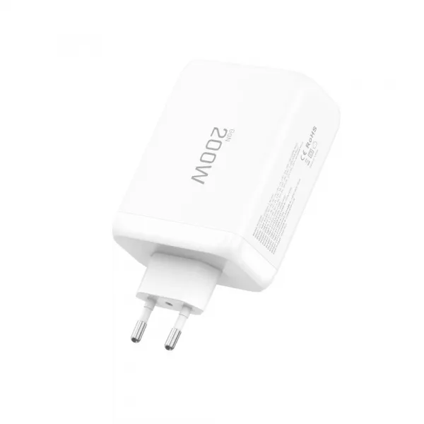 Tech-Protect NC200W Gan 4-Port Network Charger PD 200W / QC3.0