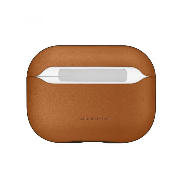 Tech-Protect NaturalFit, Apple AirPods Pro 3, hnedé