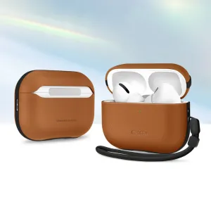 Tech-Protect NaturalFit, Apple AirPods Pro 3, hnedé