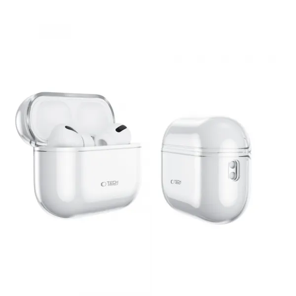 Tech-Protect FlexAir puzdro, Apple AirPods Pro 3, priehľadné