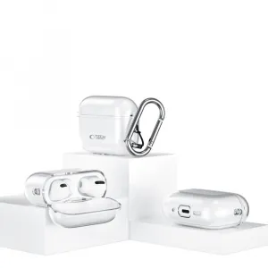 Tech-Protect FlexAir puzdro, Apple AirPods Pro 3, priehľadné